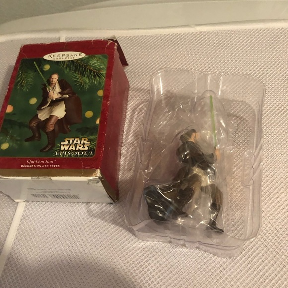 🎄💫2000 Hallmark Star Wars Episode 1 Qui-Gon Jinn Ornament660$35 or $30 w/offer - Picture 1 of 5